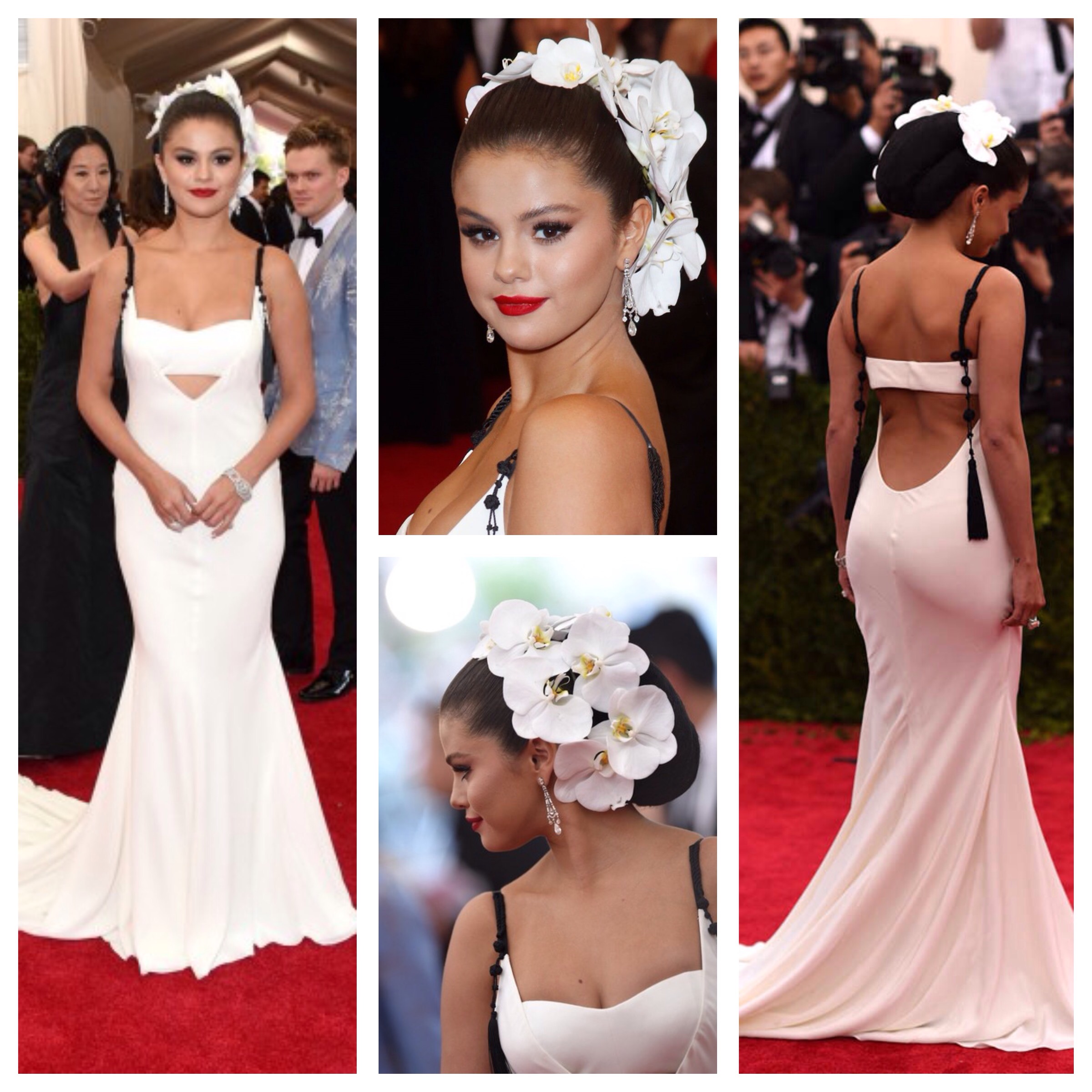 Selena Gomez Looks Stunning in White at Met Gala 2015: Photo 3363720, 2015  Met Gala, Met Gala, Selena Gomez, Vera Wang Photos